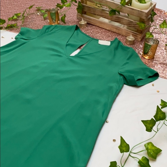 NWOT - Gotha Green Midi, Lightweight Spring Time Dress, Size 2 - Picture 5 of 7